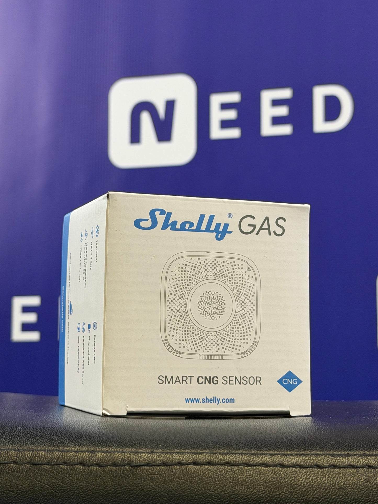 Smart Wi-Fi Natural Gas Detector - Shelly GAS CNG