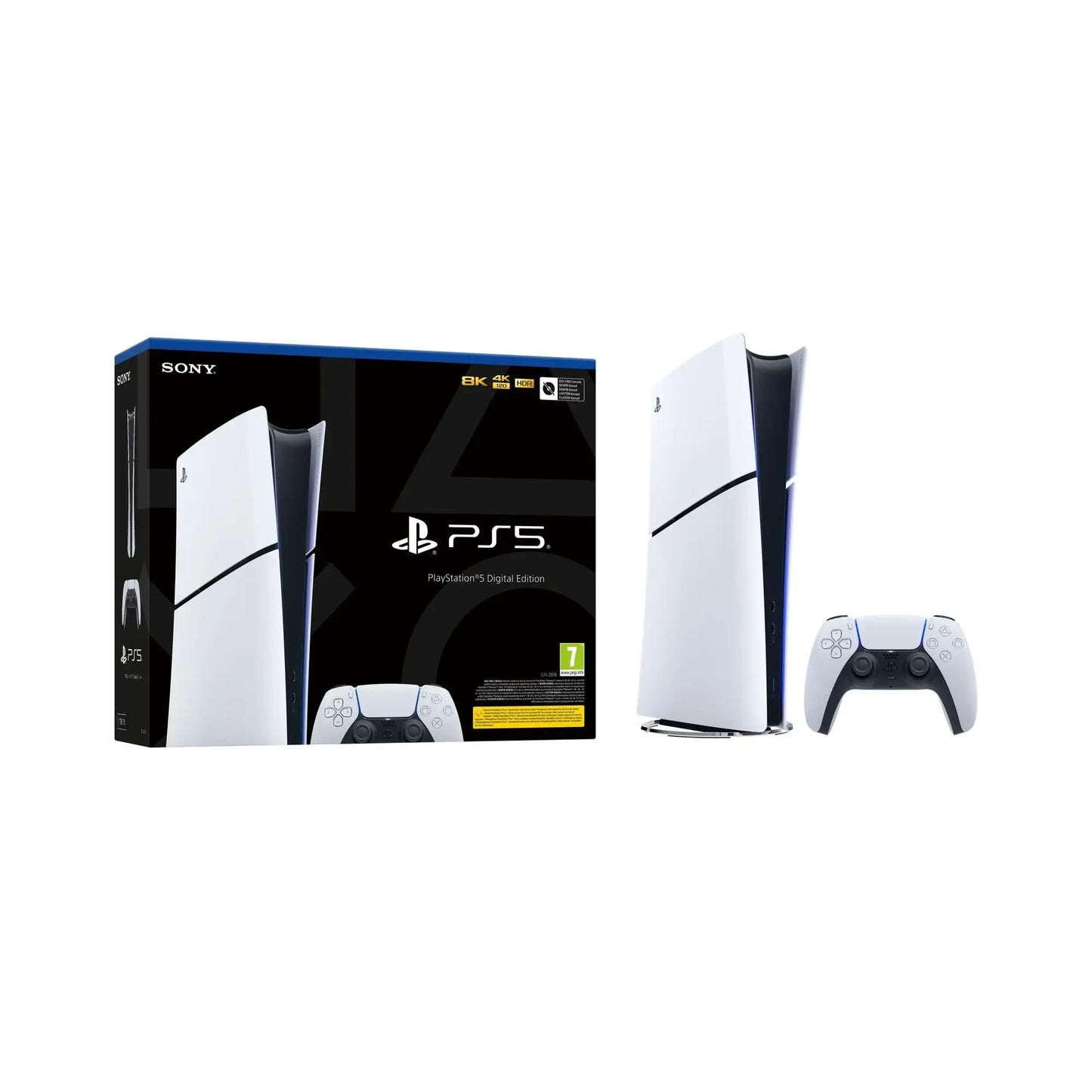 Sony PlayStation 5 Slim Digital Edition | 825 GB | White