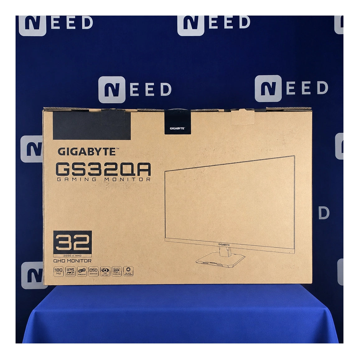 Gigabyte | GS32QA EU | 32 Zoll | QHD | 180 Hz | Gaming-Monitor