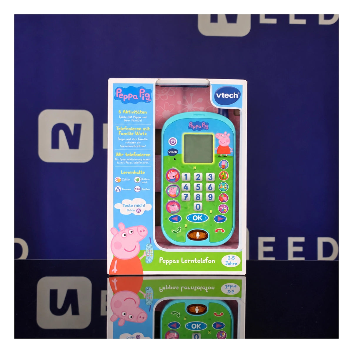 VTech Peppa Pig Interactive Learning Phone | German Version