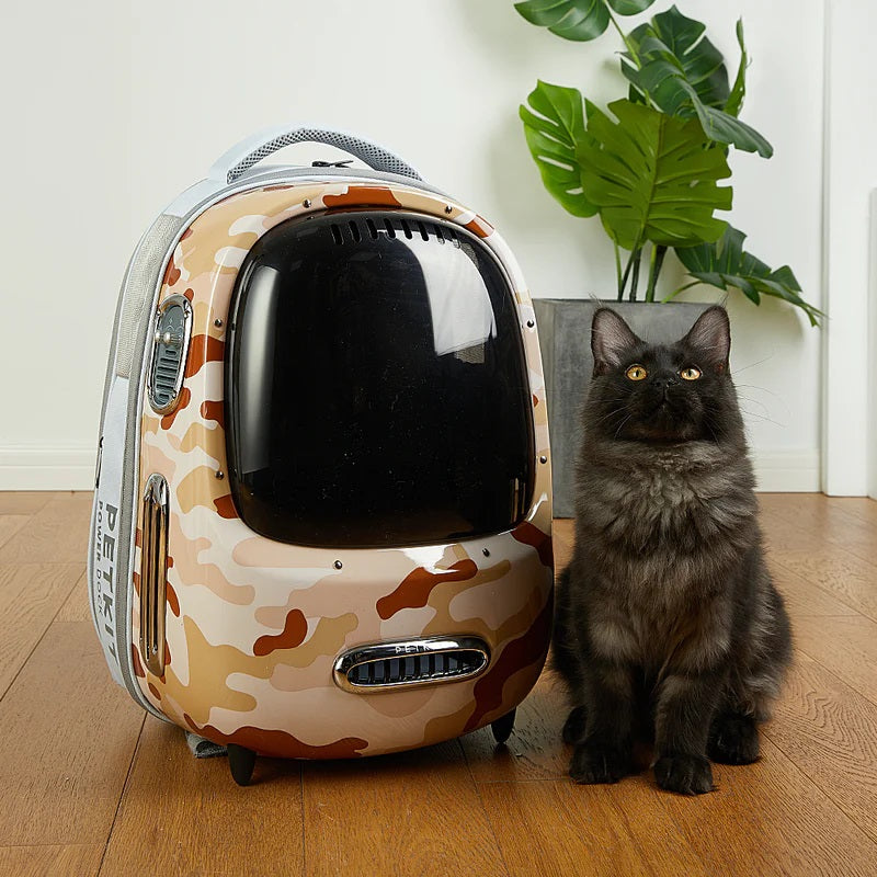 PETKIT | Sac de transport pour animaux | Breezy2 | Camouflage