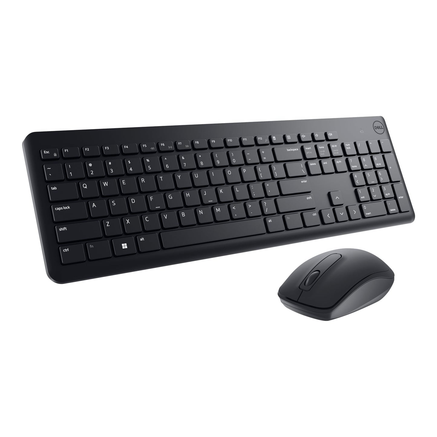 Dell | Keyboard and Mouse | KM3322W | Keyboard and Mouse Set | Batteries included | US | Black | Wireless connection