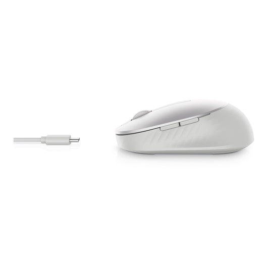 Dell | Premier Rechargeable Wireless Optical Mouse | MS7421W | 2.4GHz | Bluetooth 5.0 | Platinum silver