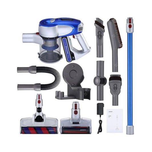 Jimmy | Aspirateur | JV83 | Sans fil | Balai et portatif | 450 W | 25,2 V | Bleu