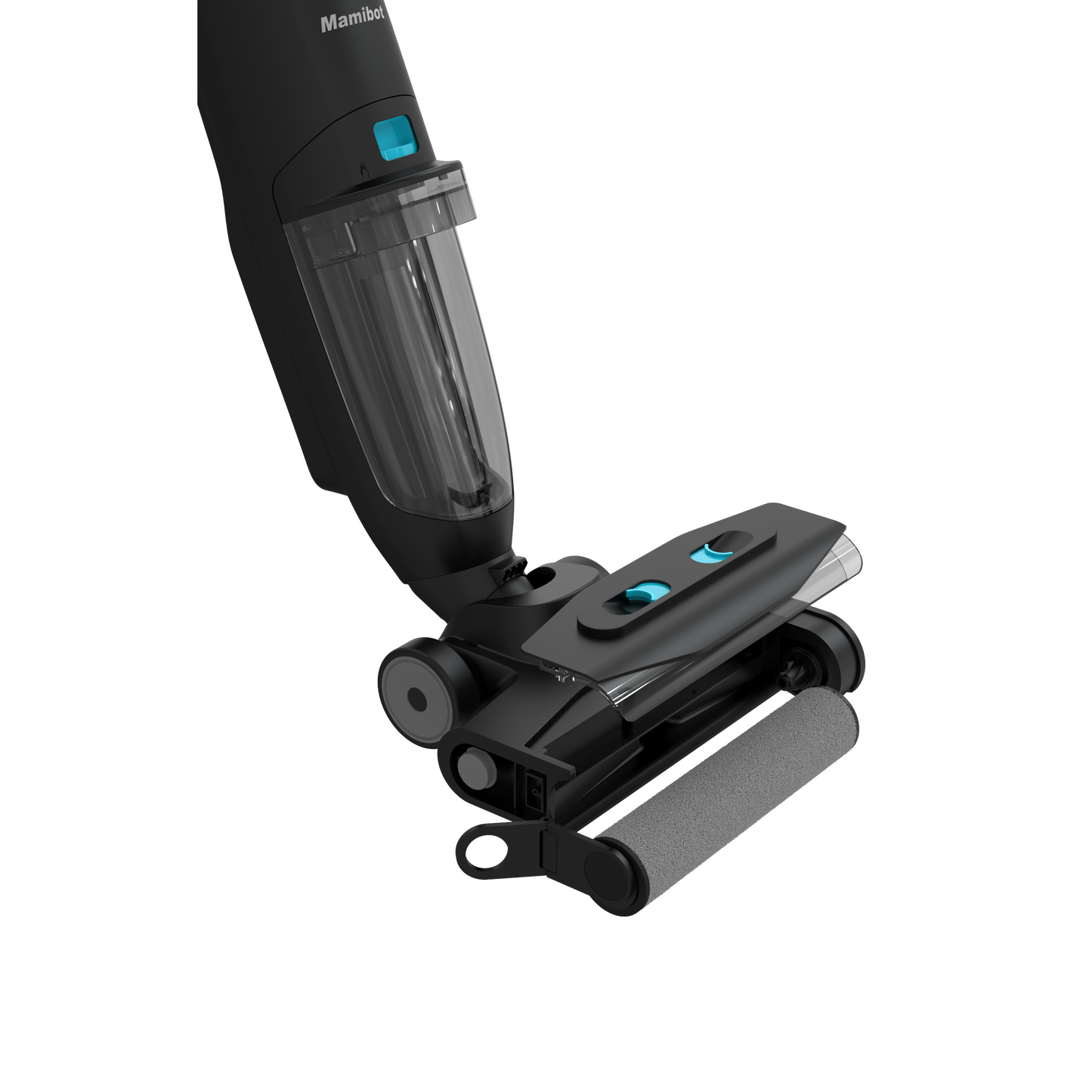 Mamibot | Nettoyeur de sol multifonction | Flomo II Plus | Fonctionnement sans fil | Fonction lavage | 25,55 V | Noir