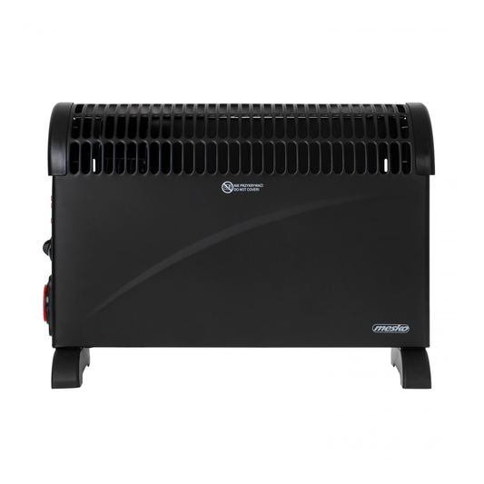 Mesko | Convector Heater with Timer and Turbo Fan | MS 7741b | Convection Heater | 2000 W