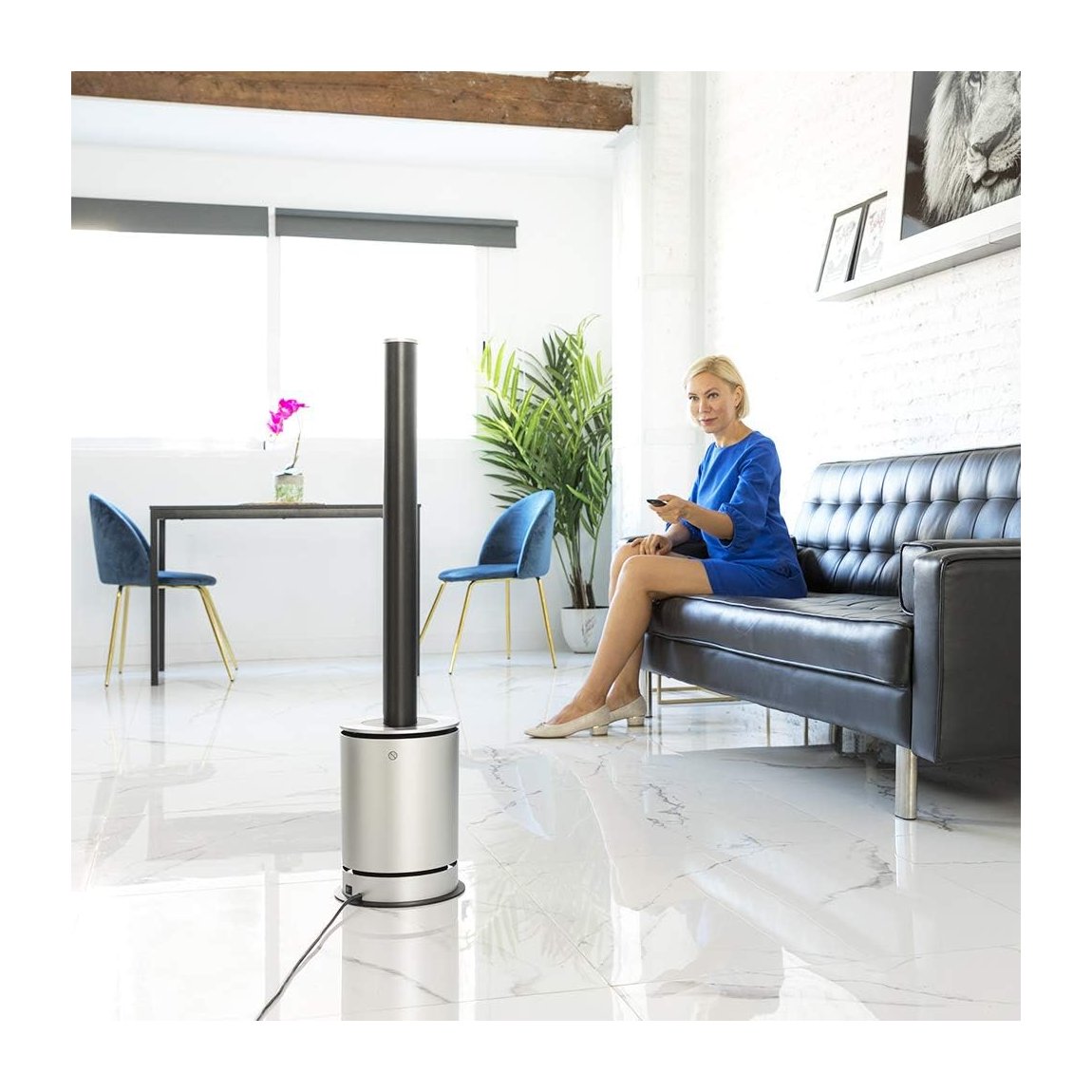 Cecotec Fan, Heater and Air Purifier | TotalPure 3in1 Vision | Oscillation | 2000 W