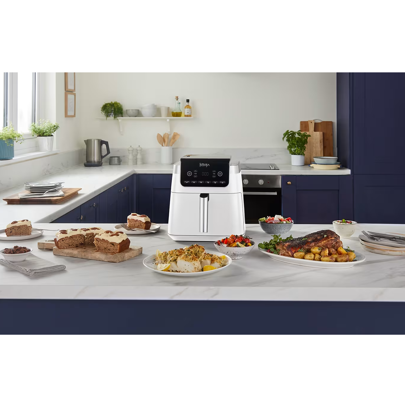 NINJA | Air fryer | AF180EUWH MAX PRO | Power 2000 W | Capacity 6.2 L