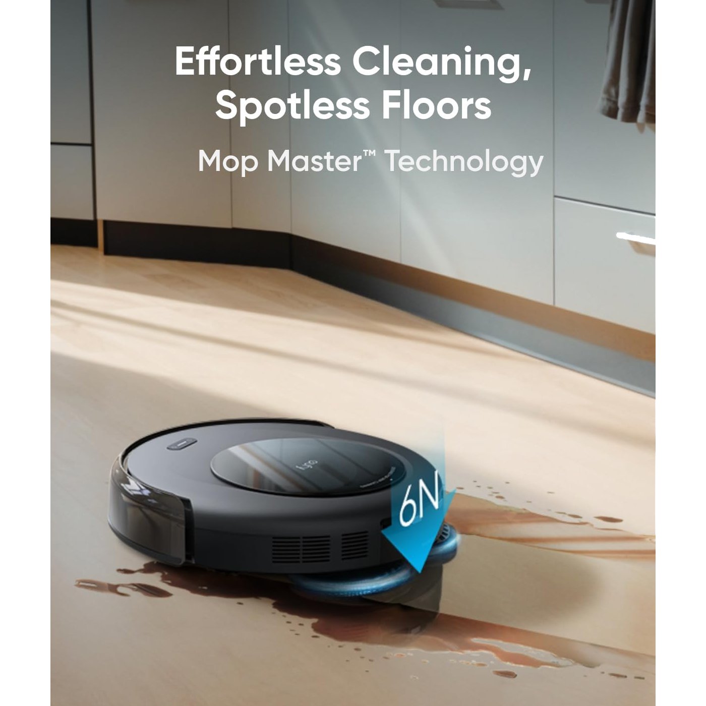 Anker Eufy | Robot Vacuum Cleaner with All-in-One Station | Omni C20 | Wet&Dry | 7000 Pa