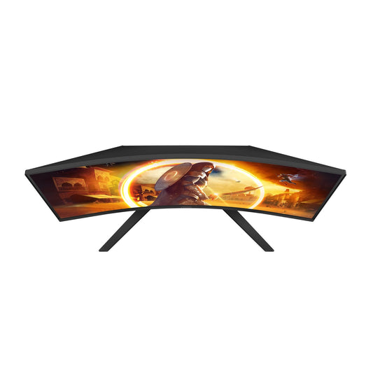 AOC Gaming | CQ32G4VE | 32 in | Fast VA | QHD 2560 x 1440 (DisplayPort: 180 Hz, HDMI: 144 Hz) | 300 cd/m² | 2xHDMI, DisplayPort | Tilt
