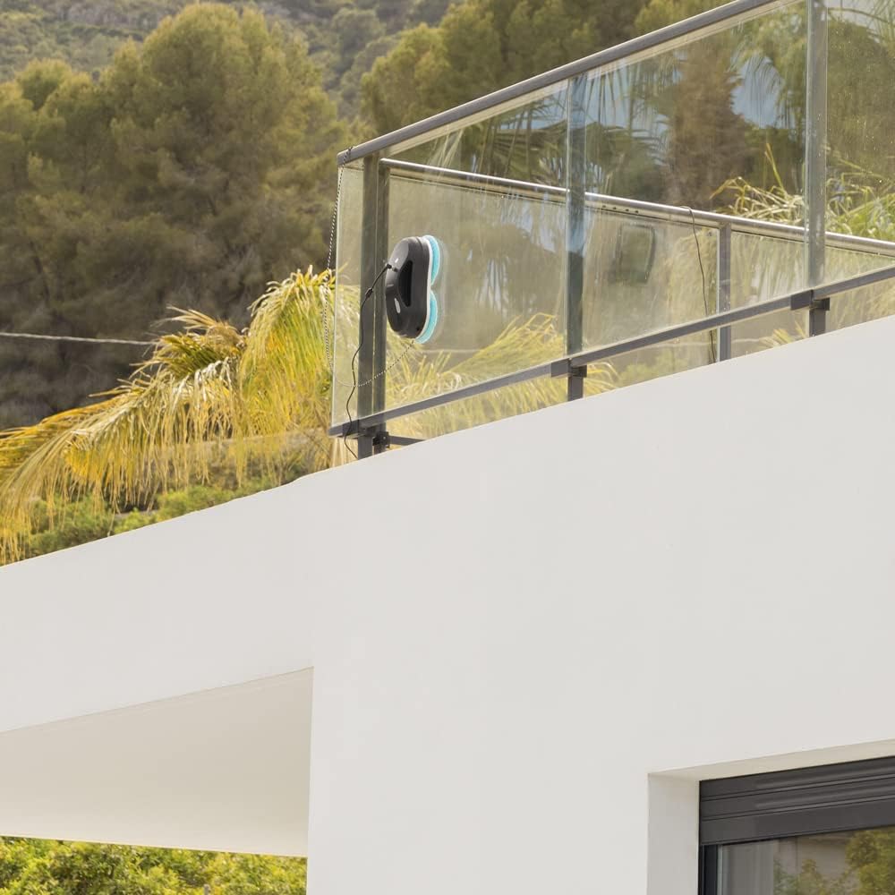 Cecotec Window Cleaning Robot | Conga Windroid 890 SprayWater Smart Connected T | Corded