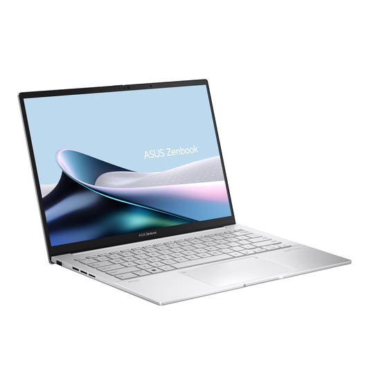Asus | Zenbook | 14 UX3405CA-QL219W | Foggy Silver | 14 " | OLED | Touchscreen | WUXGA | 1920 x 1200 | Intel Core Ultra 5 | 225H | 16 GB | LPDDR5X | 512 GB