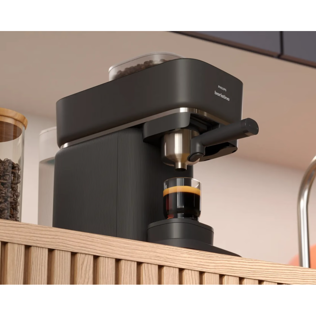 Philips Coffee maker | BAR300/60 Baristina | Pump pressure 16 bar | Semi-automatic | 122.8 W