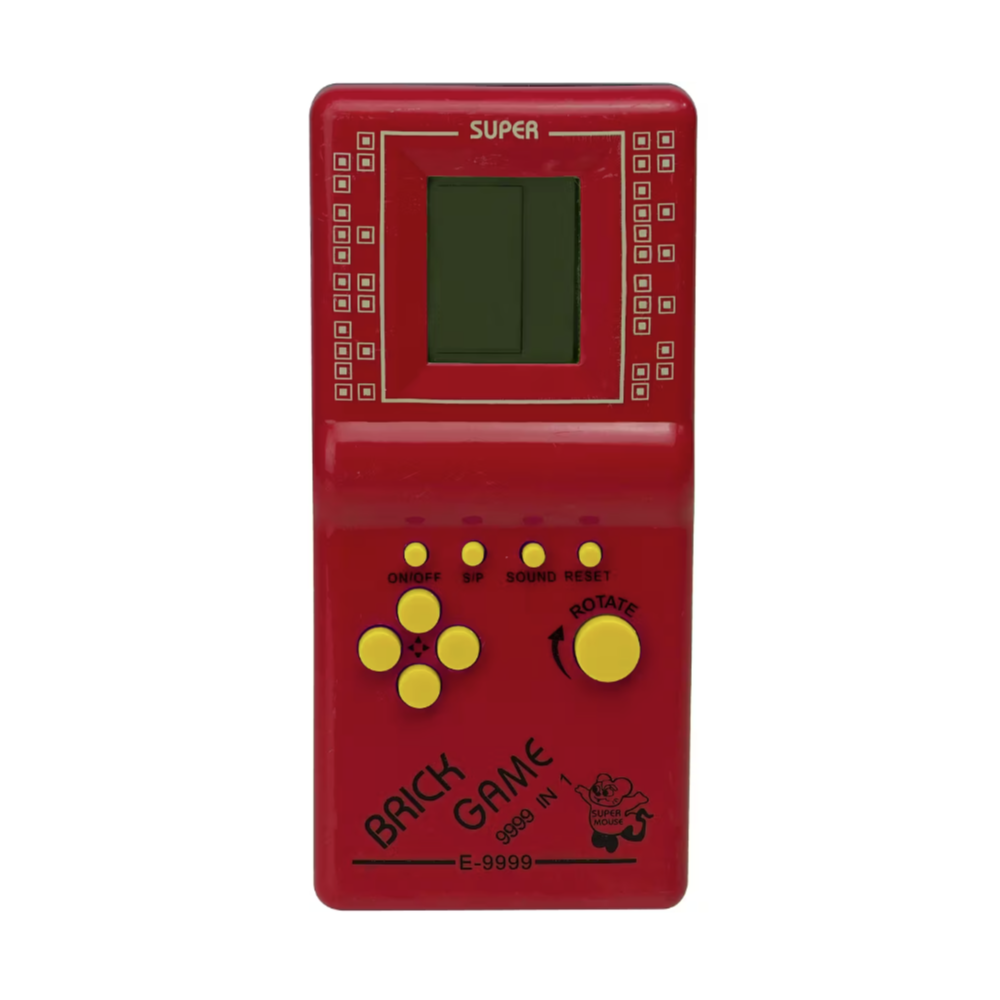 Game TETRIS | Black | Red | Yellow | Blue | Green