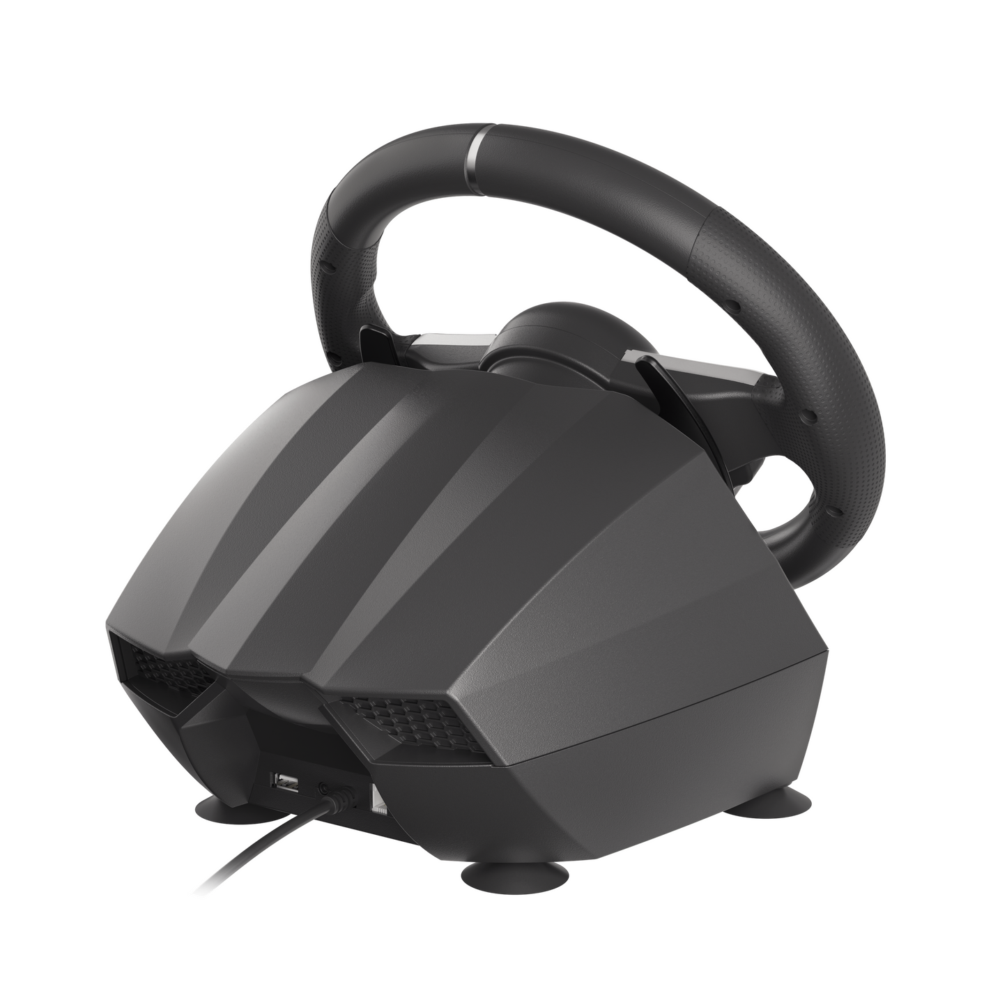 Genesis | Driving Wheel | Seaborg 400 | Silver/Black | Game racing wheel