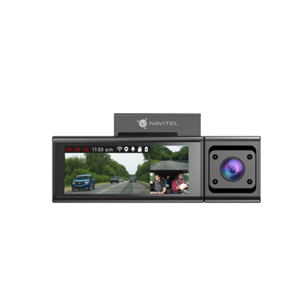 Navitel | Triple channel Full HD Dashcam | RC3 PRO | IPS 3.16", 820x320 | GPS (satellite) | Maps included