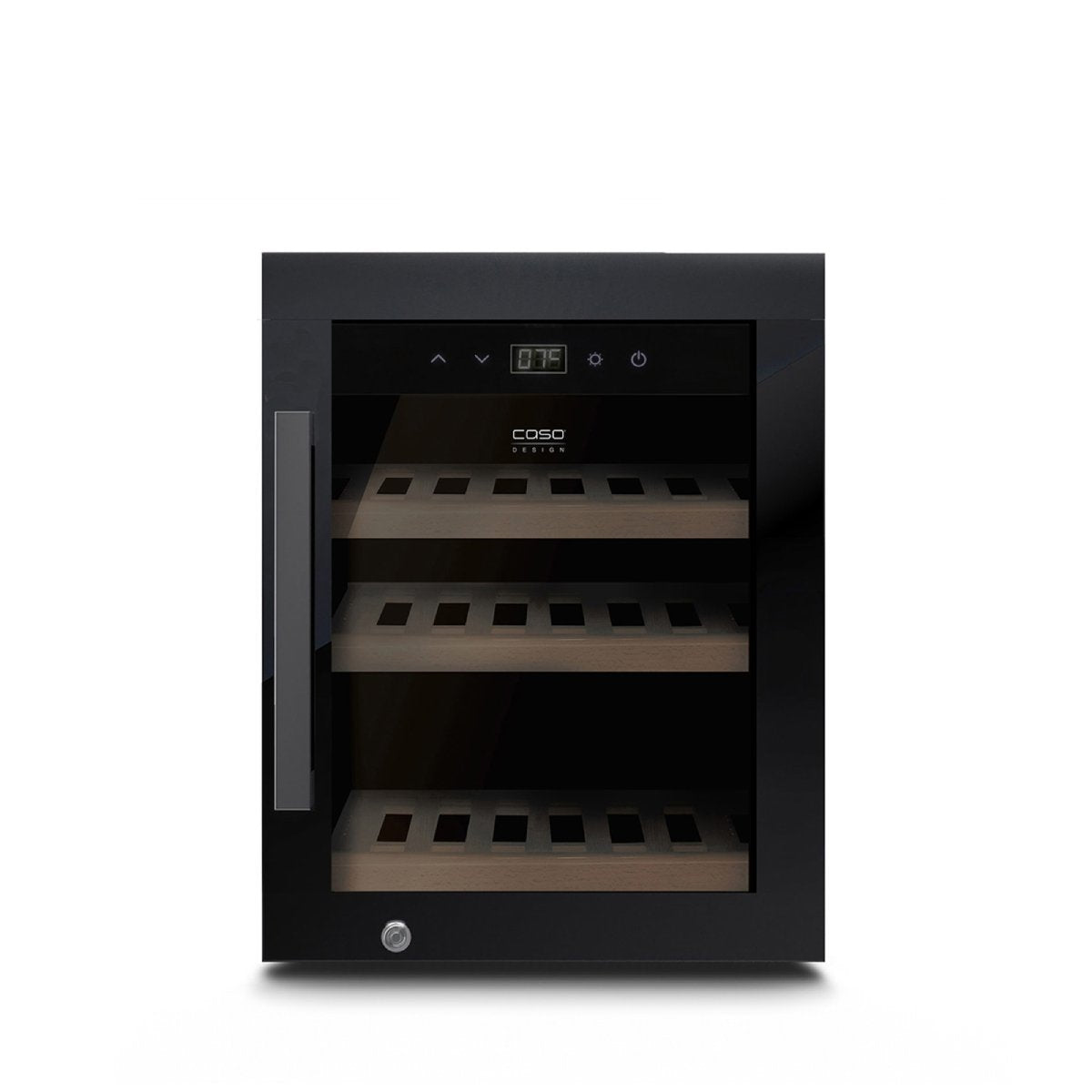 Caso | Wine Cooler | WineExclusive 12 | Energy class G | 12 bottles | Compressor technology | Black