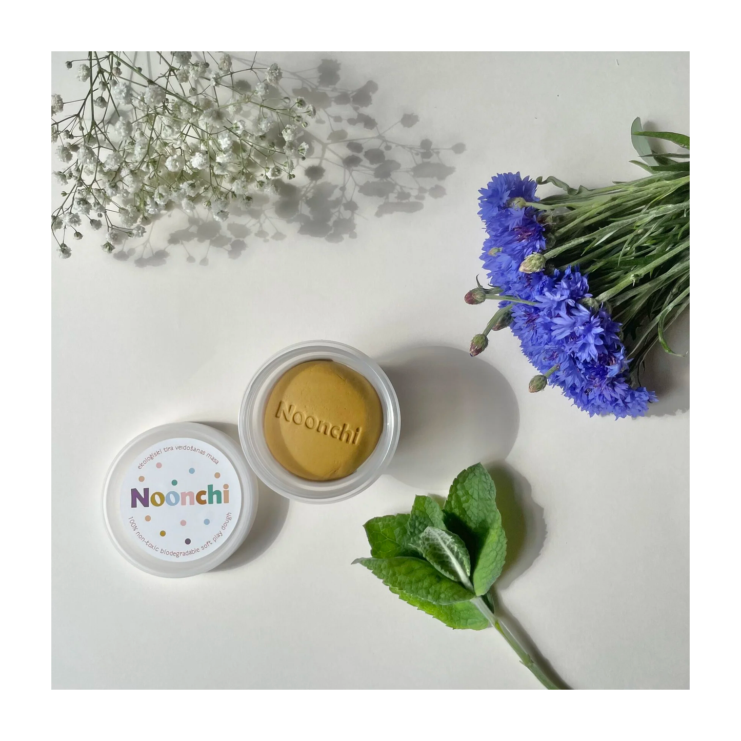 Noonchi Organic Play Dough Set 03 Botanical