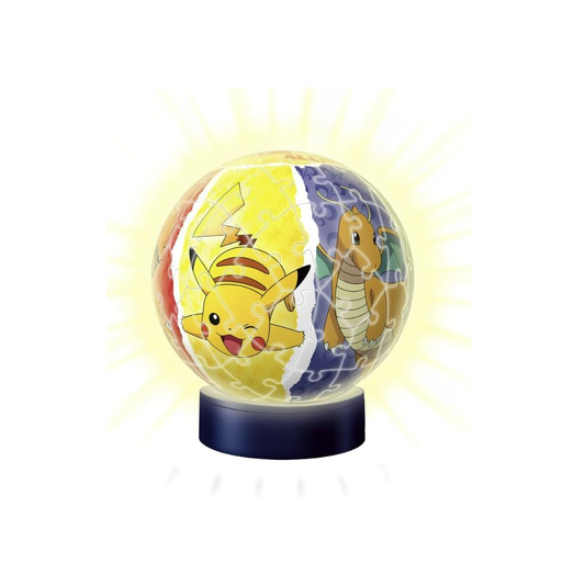 Ravensburger 3D Night Light Puzzle Ball Pokémon | 11547 | 6+