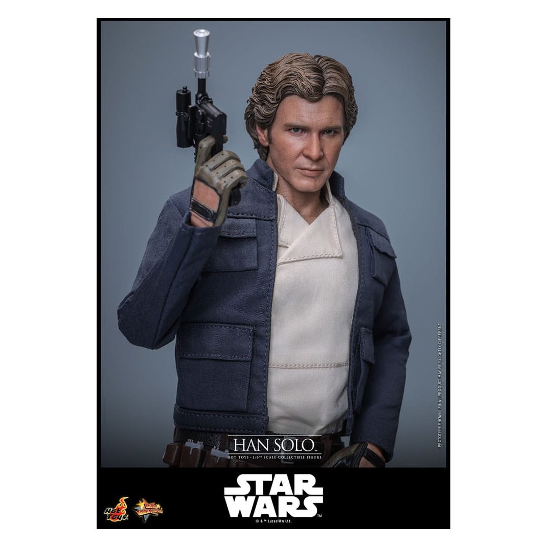Star Wars Episode V Movie Masterpiece Action Figure 1/6 Han Solo 31 cm