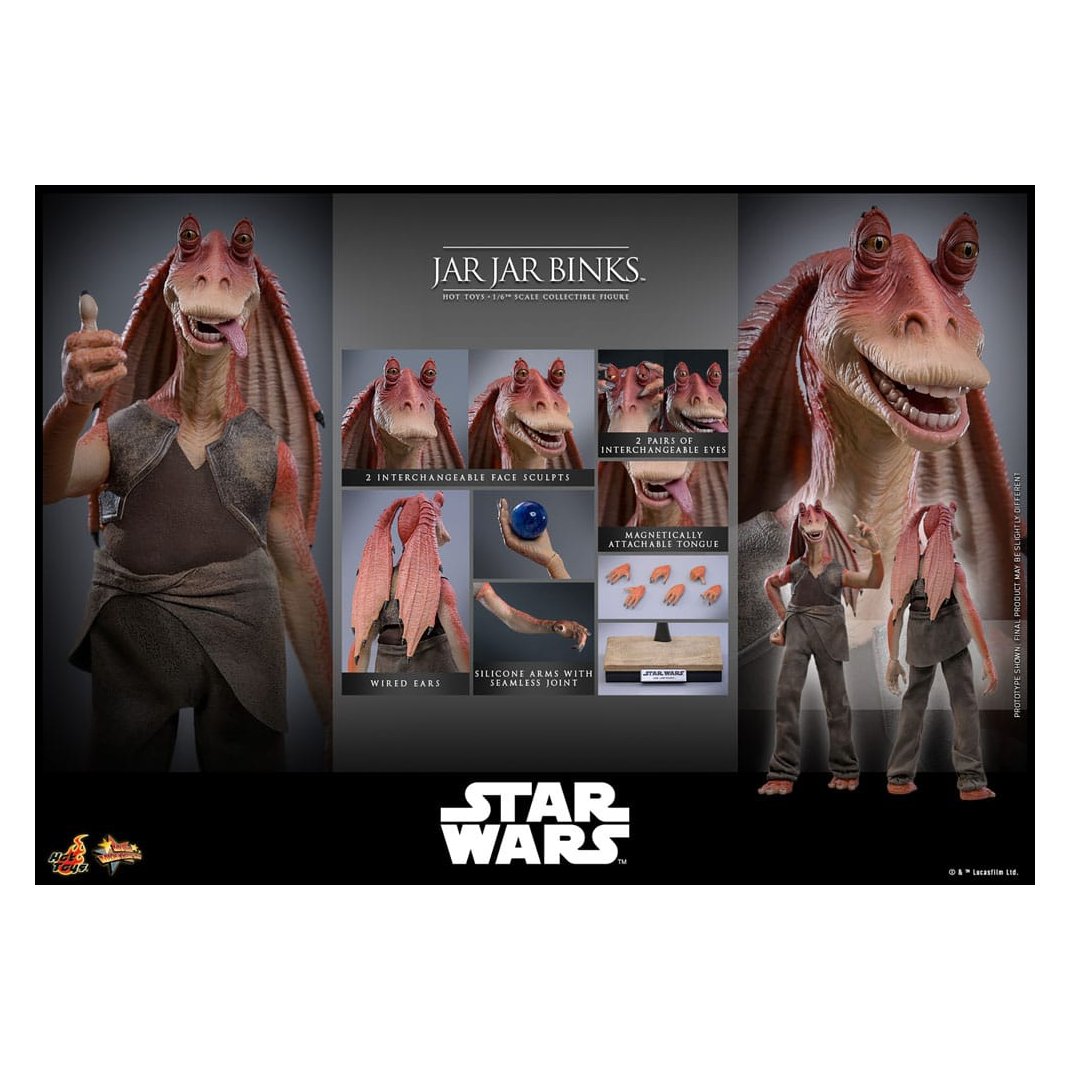 Star Wars Action Figure 1/6 Jar Jar Binks 33 cm