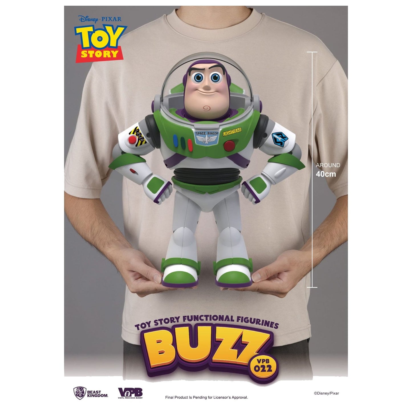Toy Story Functional Figurines PVC Buzz 40 cm