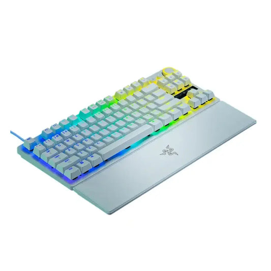 Razer Huntsman V3 Pro Tenkeyless 8KHz | Gaming keyboard | Wired | US | White | Razer Analog Optical Switch Gen-2