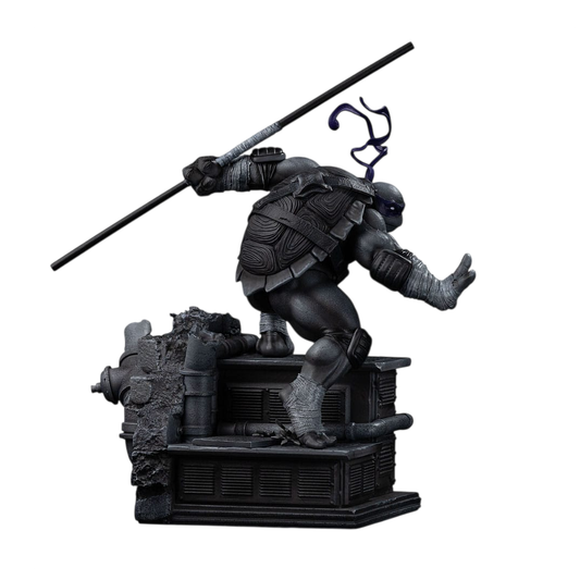 Teenage Mutant Ninja Turtles Art Scale Statue 1/10 Donatello Black and White Variant 26 cm heo exclusive