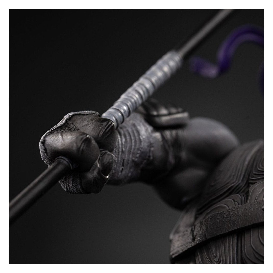 Teenage Mutant Ninja Turtles Art Scale Statue 1/10 Donatello Black and White Variant 26 cm heo exclusive