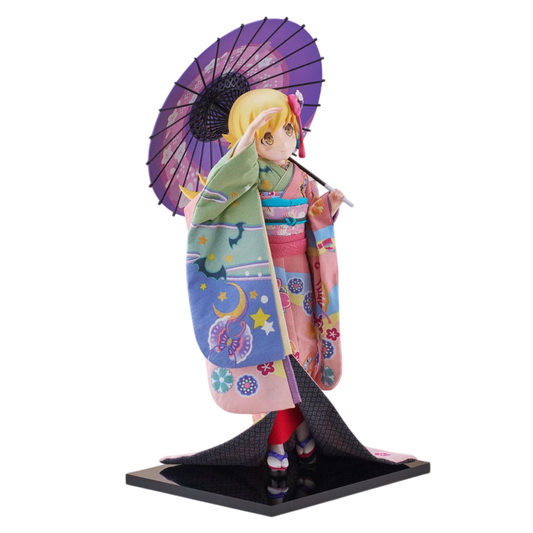 Monogatari PVC Statue 1/4 Shinobu Oshino Japanese Doll 42 cm