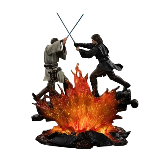 Star Wars Art Scale Statue 1/10 Anakin vs. Obi Wan 34 cm