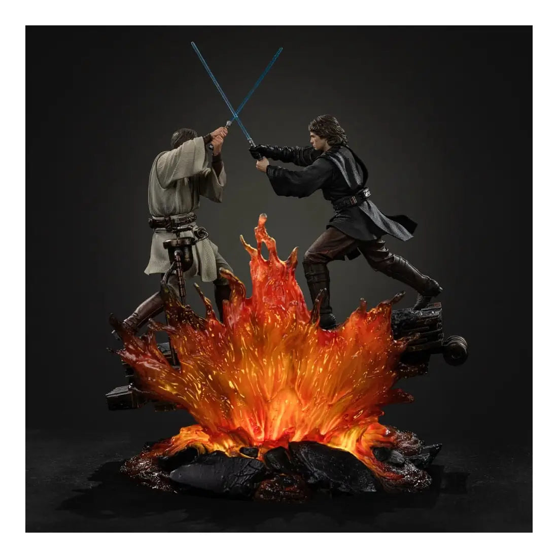 Star Wars Art Scale Statue 1/10 Anakin vs. Obi Wan 34 cm