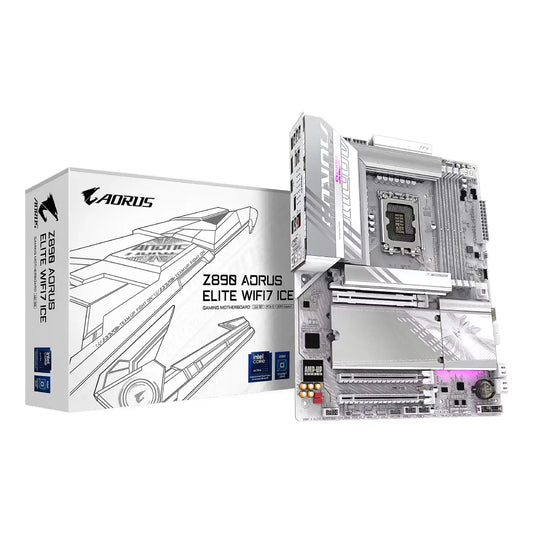 Gigabyte Z890 ELITE WIFI7 ICE | Intel Z890 | LGA1851 | DDR5 | ATX | Wi-Fi 7