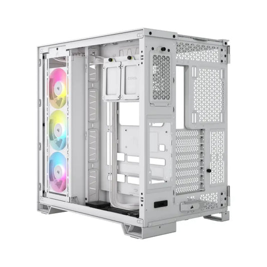 Corsair iCUE LINK 6500X RGB | Dual Chamber | White | Mid-Tower | ATX