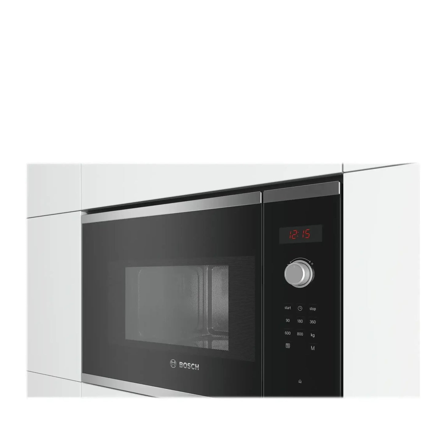 Bosch | Microwave Oven | BFL523MS0 | Built-in | 20 L | 800 W | Stainless steel/Black
