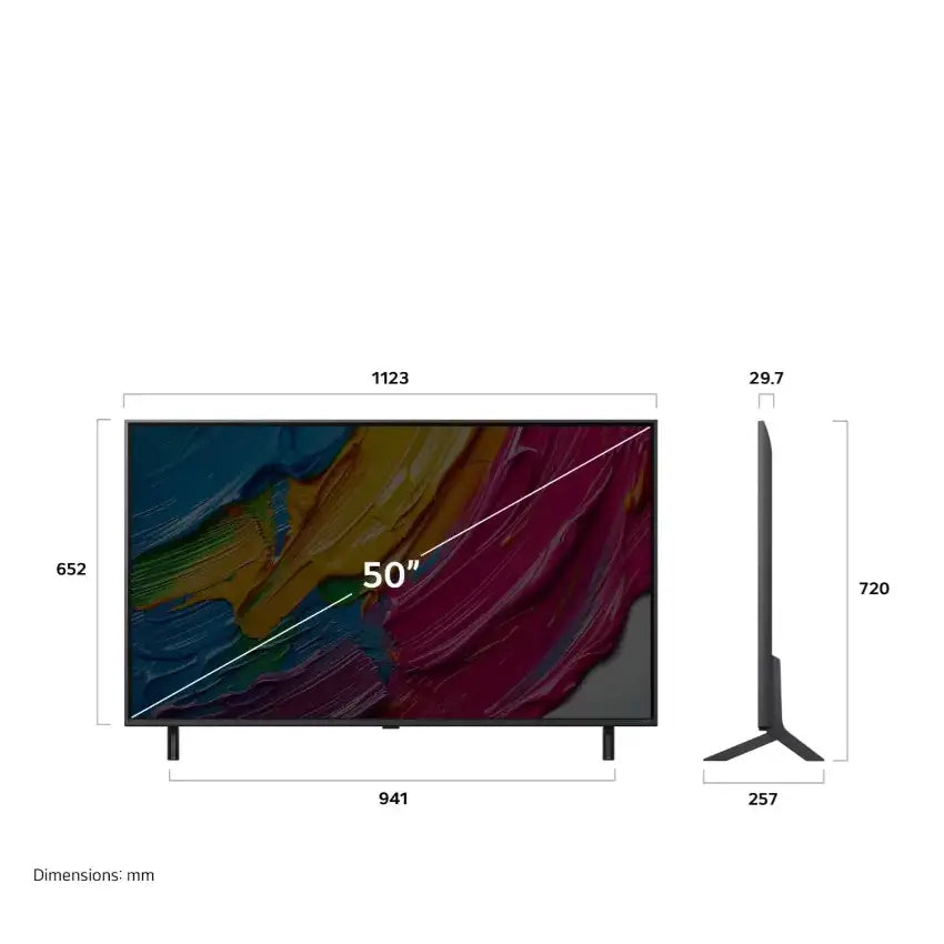 LG Smart TV | 50QNED80A3A | 50" | 127 cm | 4K UHD (2160p) | webOS
