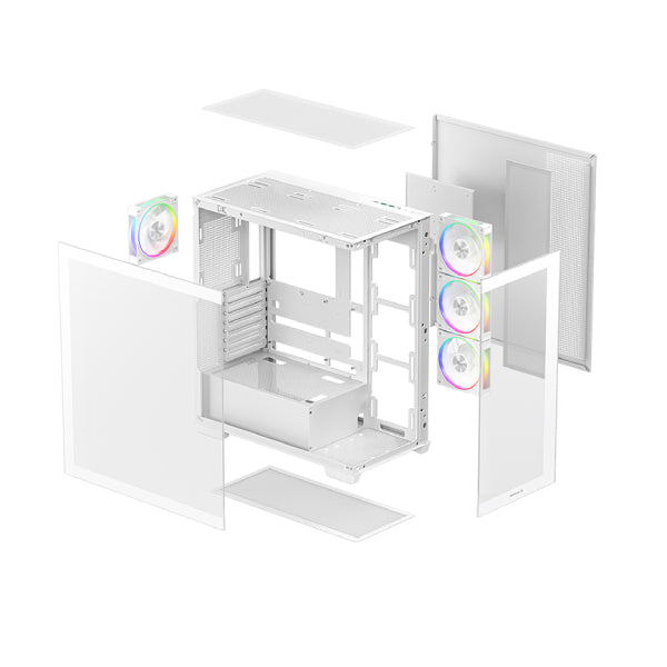 Deepcool CG580 4F V2 WH | ATX | White | No PSU
