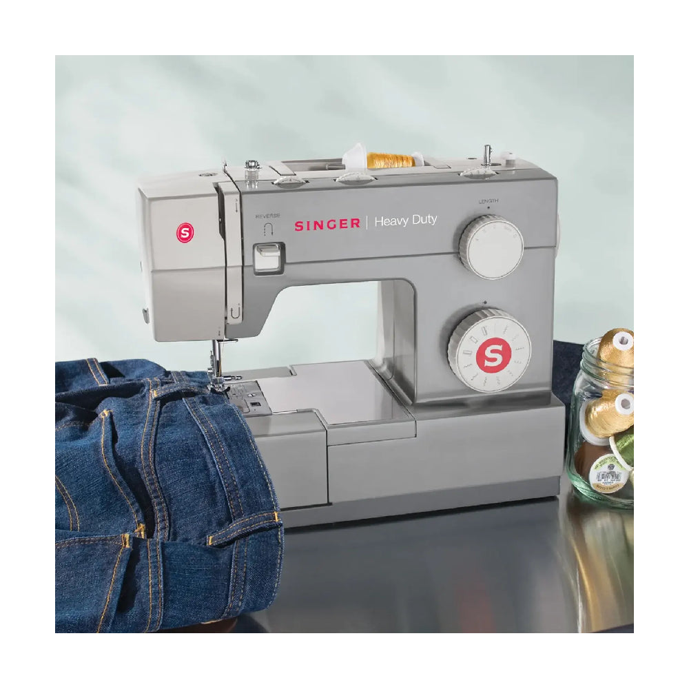 SINGER | Sewing Machine | SMC 4411 Heavy Duty | 11 Stitches | 1 Buttonhole | Silver