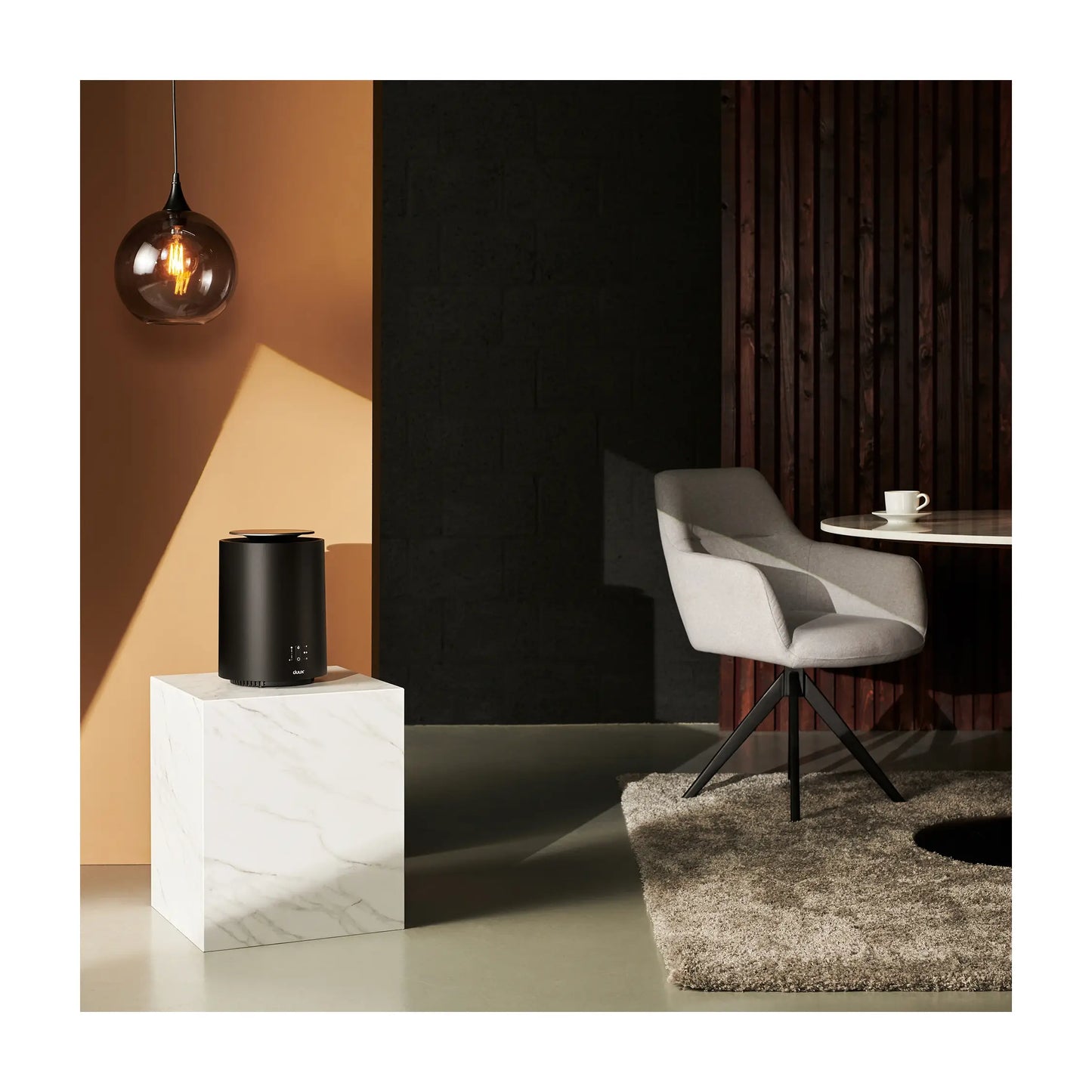 Duux Threesixty 2 Smart Fan + Heater | 1800 W | Suitable for rooms up to 30 m² | Matt Black