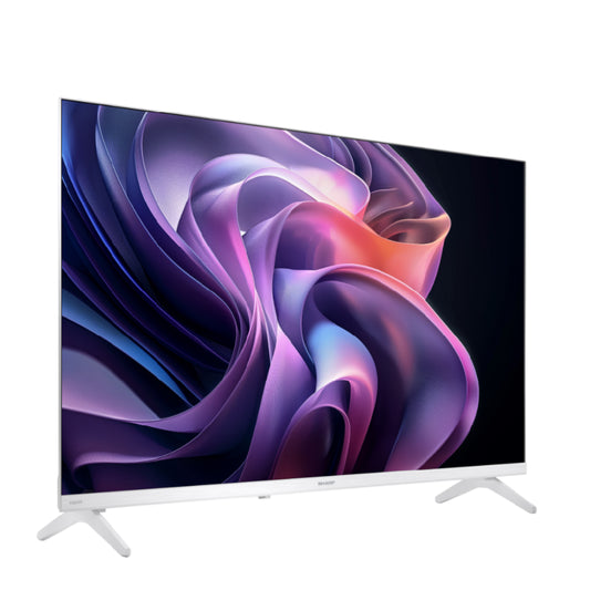 Sharp 32HF2265EW | 32" HD Smart TV | Google TV | HDR10 | Active Motion 400 | White