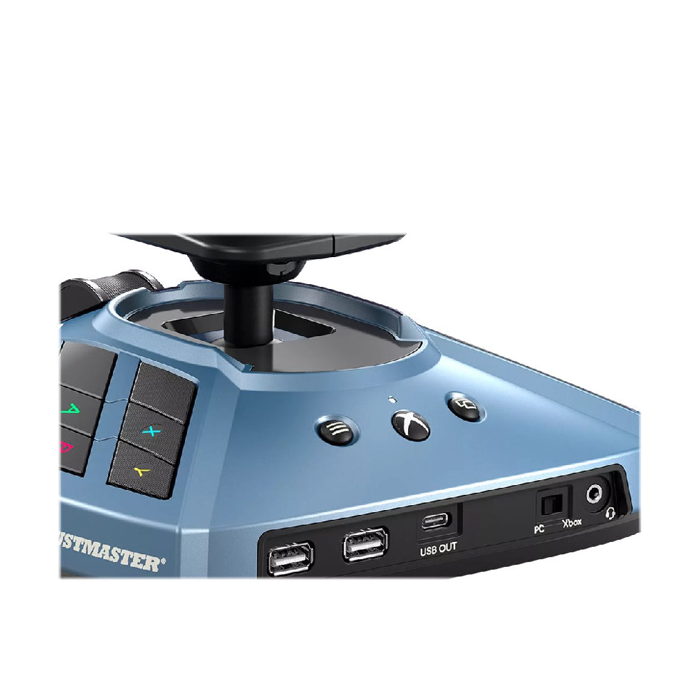 Thrustmaster TCA Captain Pack X Airbus Edition | Full Flight Case Replica | Xbox Series X|S, PC | Blue