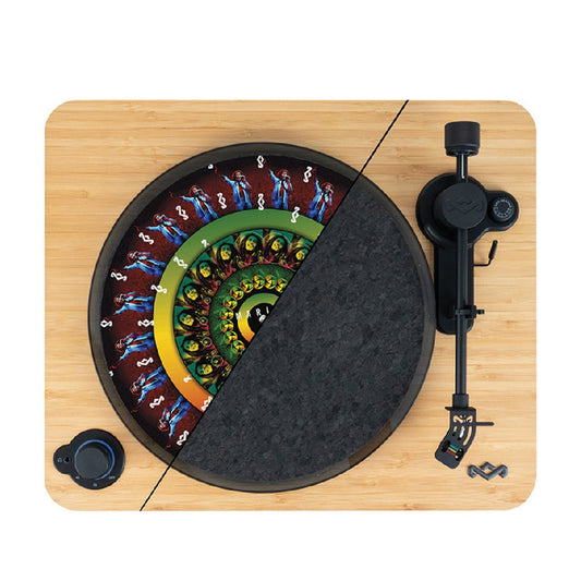 House of Marley | STIR IT UP LUX | Turntable | 45/33 rpm | Bamboo & Glass