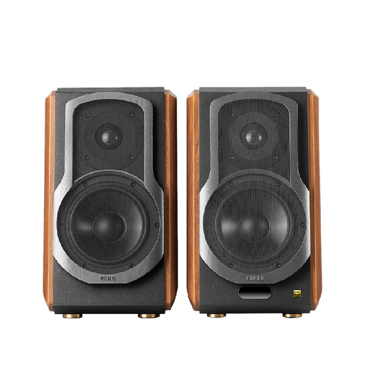 Edifier | S1000MKII | Bookshelf Speaker | Brown/Black