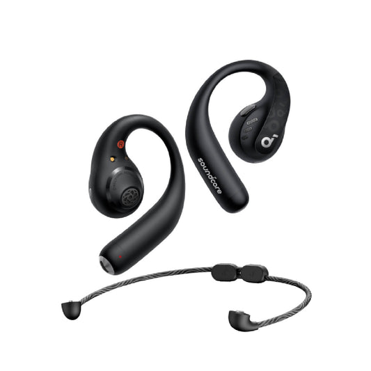 Anker Soundcore | AeroFit Pro | Open-Ear Sport Headphones | Midnight Black