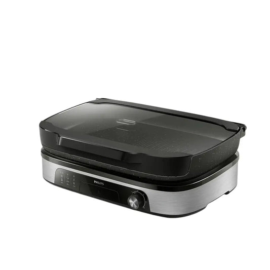 Philips Table Grill | HD6212/90 | 2400 W | Black/Stainless Steel