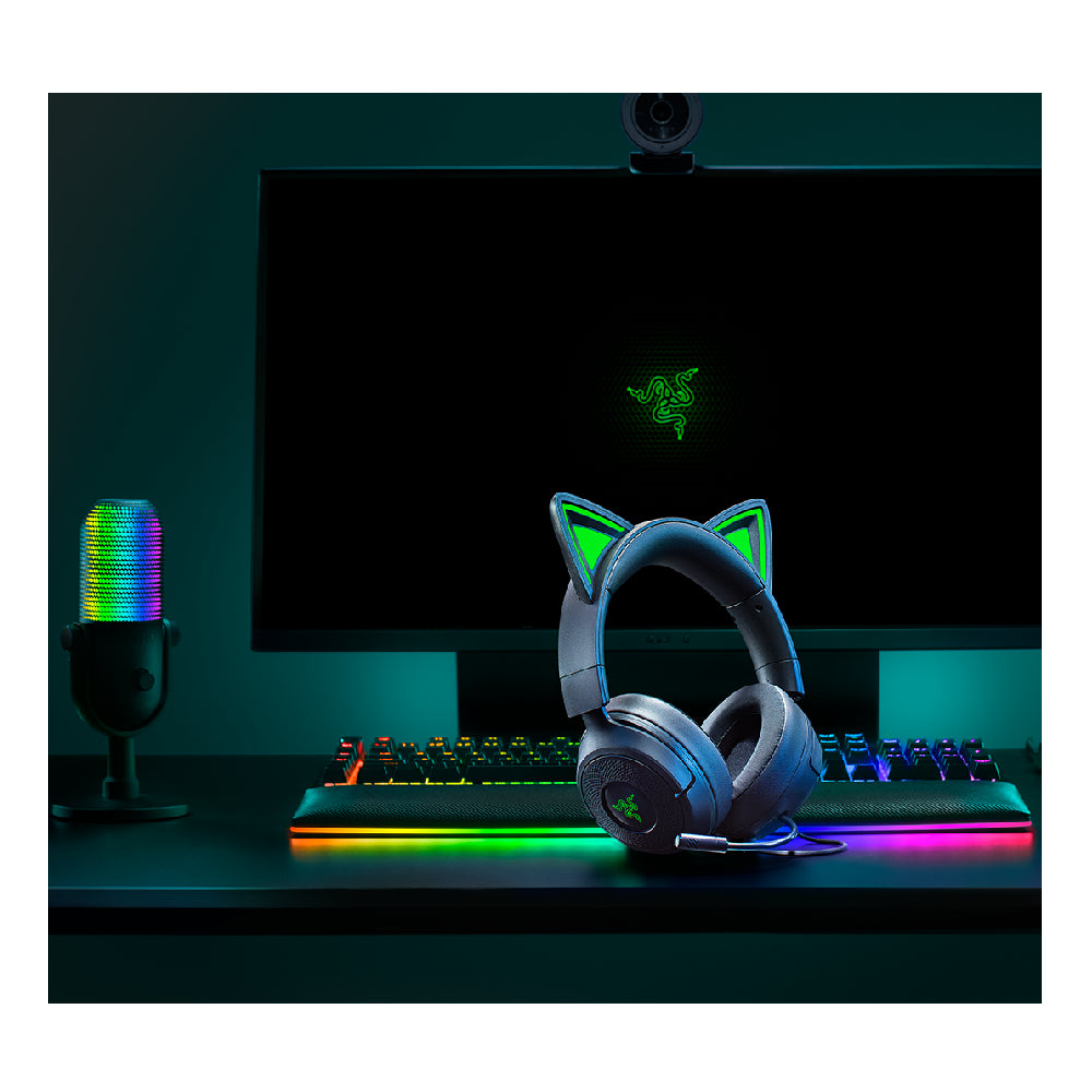 Razer | Kraken Kitty V3 X Gaming Headset | RGB Chroma | Black