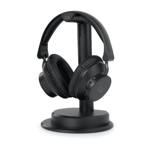 Muse | M-285 CTV Wireless TV Headphones | Charging Base | Bluetooth 5.3 | Black