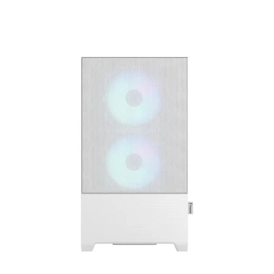 Fractal Design Pop Mini Air RGB | Mini-Tower | White TG Clear Tint | mATX | No PSU