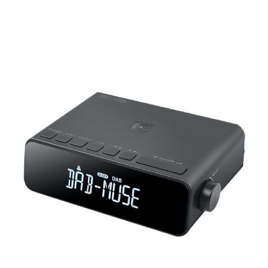 Muse | M-175 DBI Digital Radio | DAB/DAB+/FM RDS | Dual Alarm Clock | Black