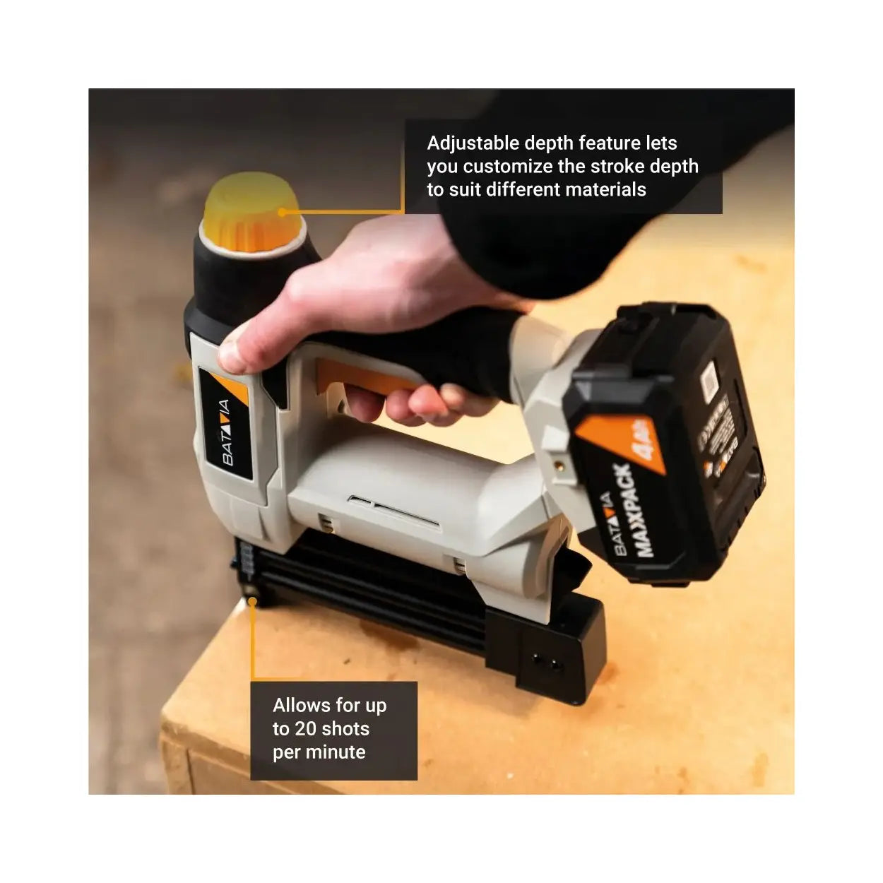 Batavia B.V. | Batavia Maxxpack Collection 18GA | Nailer/staple gun | Cordless